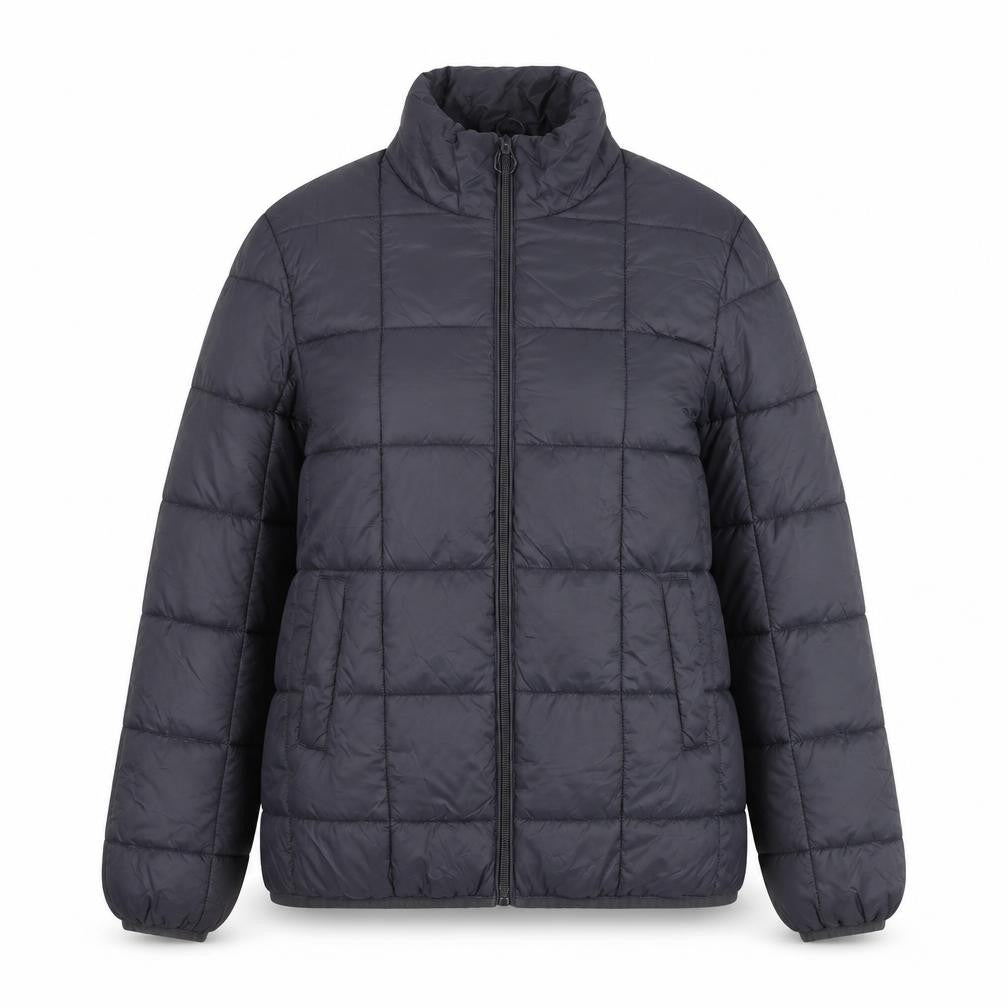 Womens UK Size S George Grey Puffer Jacket