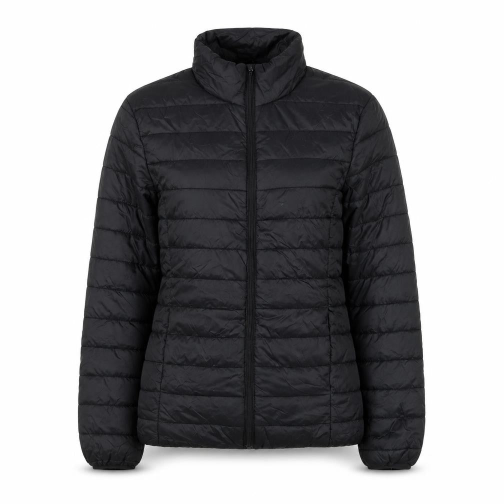 Womens UK Size 8 Boohoo Black Puffer Jacket