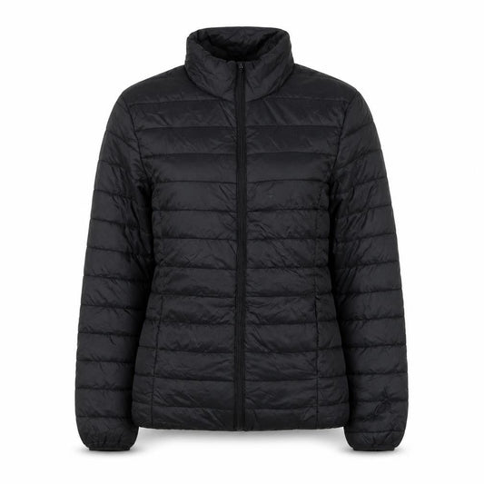 Womens UK Size 8 Boohoo Black Puffer Jacket