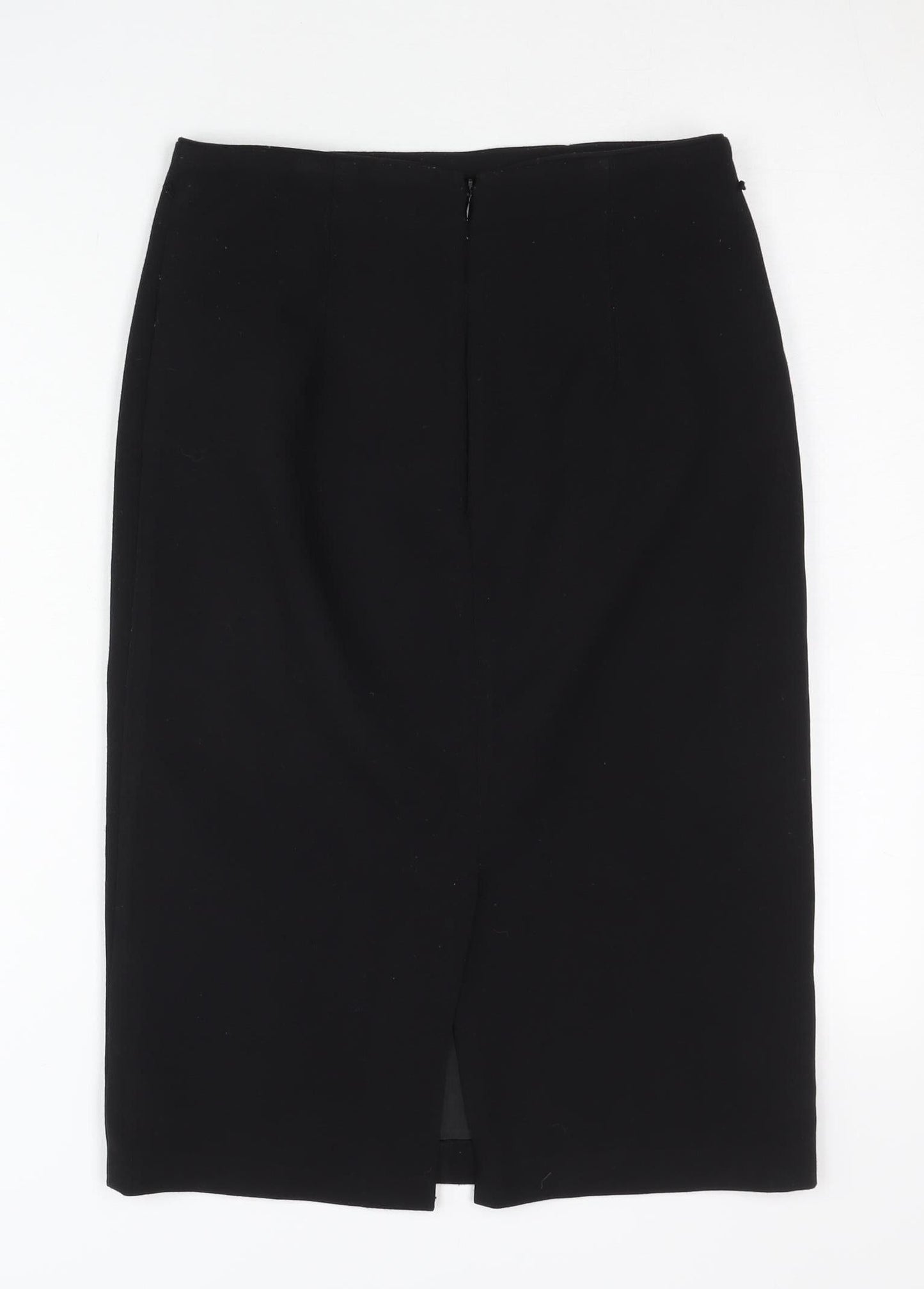Oasis Women’s Black Size 8 Pencil Skirt Knee Length Lined Workwear