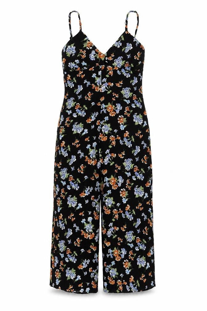 Womens UK Size 8 Nobody's Child One-Piece Black Jumpsuit