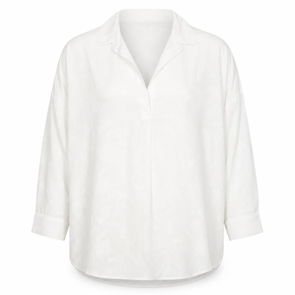 Womens UK Size S French Connection White Tunic Blouse