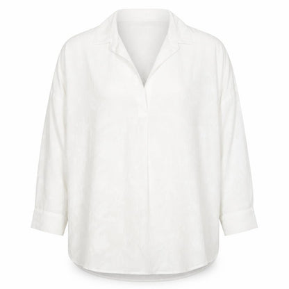 Womens UK Size S French Connection White Tunic Blouse