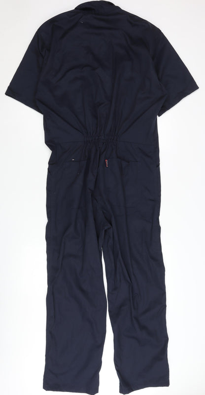 HDL Professional Men’s Blue Cotton Workwear Dungarees S