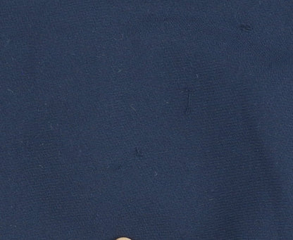 Pied a Terre Women’s Blue Lace Trim Jumpsuit Size 10 Slim Fit Tapered
