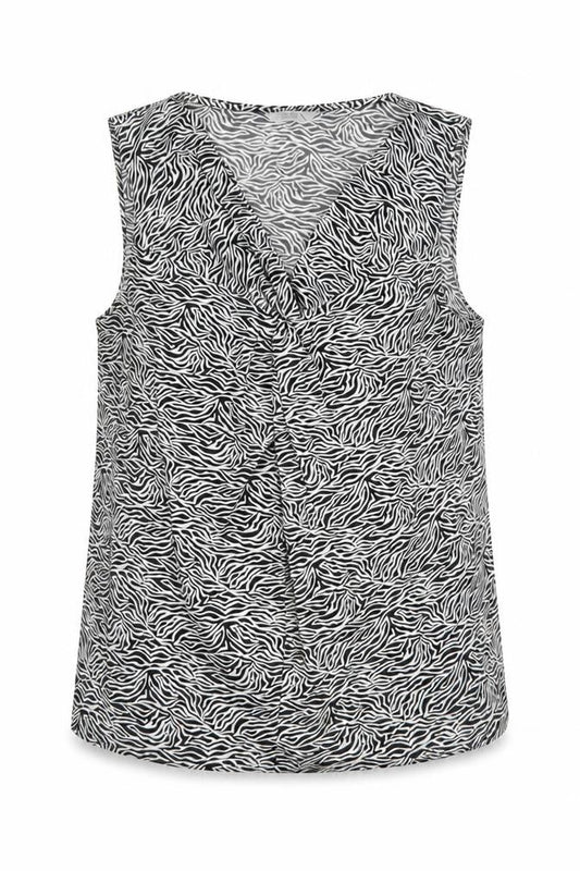 Womens UK Size 16 Marks and Spencer Black Tunic Blouse