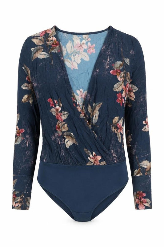 Womens UK Size 6 Zara One-Piece Blue Bodysuit