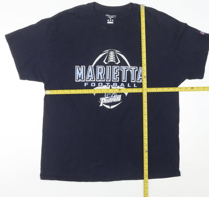 Mens UK Size XL Champion Blue  T-Shirt
