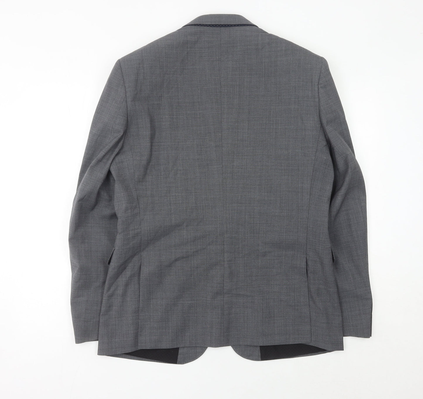 Burton Menswear London Men’s Grey 42R Regular Fit Suit Jacket Blazer