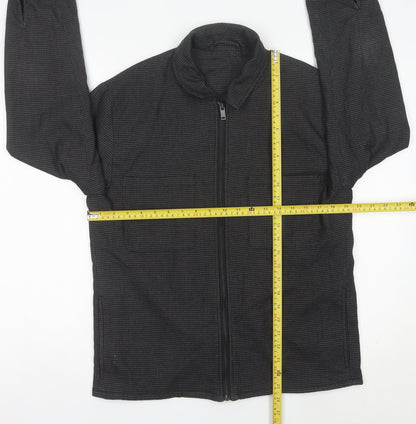 Primark Men's Grey Check Full Zip Jacket M 38/40in Casual