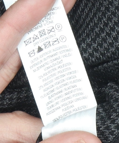 Primark Men's Grey Check Full Zip Jacket M 38/40in Casual