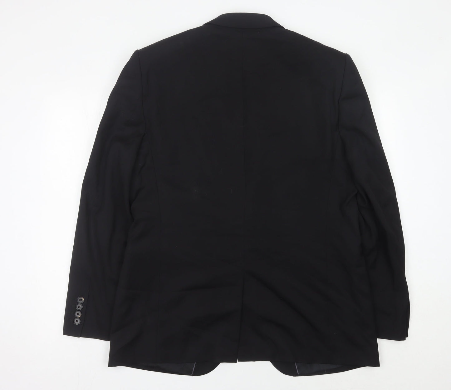 Mens UK Size 44 Jaeger Regular Black Suit Jacket