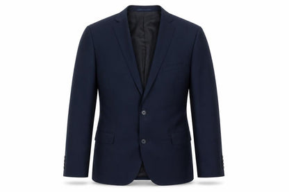 George Men’s Blue Blazer Jacket 44R Regular Fit Polyester Viscose