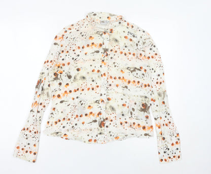 Womens UK Size M O'Neill Multicoloured Basic Button-Up