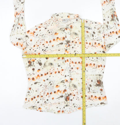 Womens UK Size M O'Neill Multicoloured Basic Button-Up