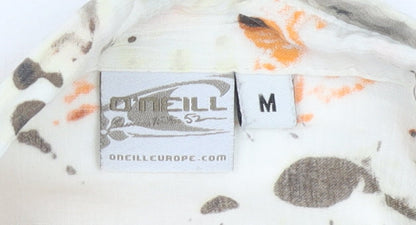 Womens UK Size M O'Neill Multicoloured Basic Button-Up
