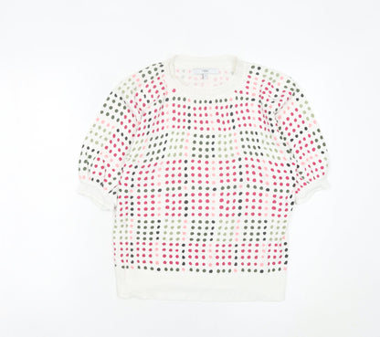 Womens UK Size 8 NEXT Multicoloured Pullover Jumper
