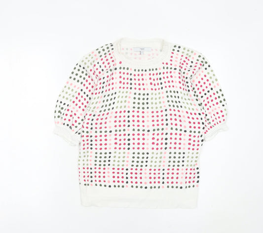 Womens UK Size 8 NEXT Multicoloured Pullover Jumper