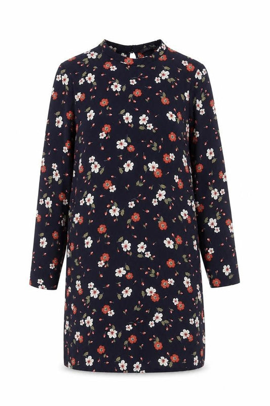 Marks and Spencer Women’s Multicolour Floral Shift Dress Size 12
