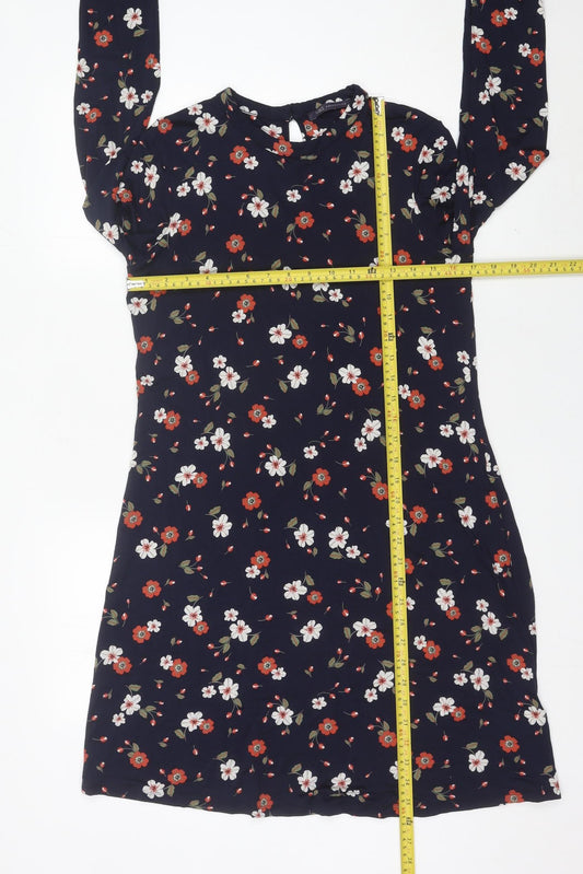 Marks and Spencer Women’s Multicolour Floral Shift Dress Size 12
