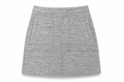 Womens UK Size 6 New Look A-Line Knit Skirt