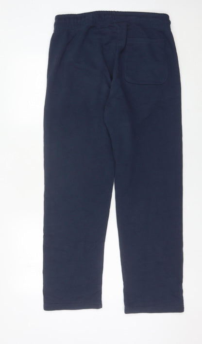 Jack & Jones Men’s Blue Sweatpants M Regular Fit Cotton Blend