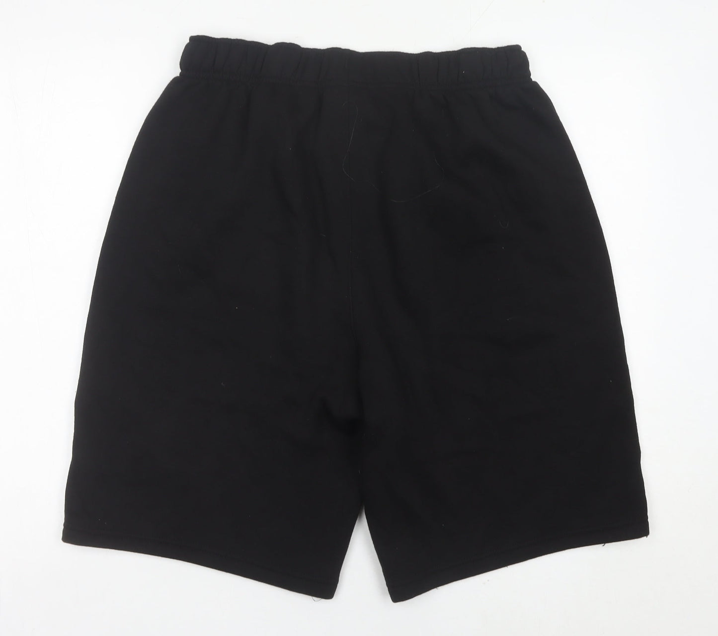 Slazenger Mens Black XL Sweat Shorts Jersey Elastic Waist Pockets