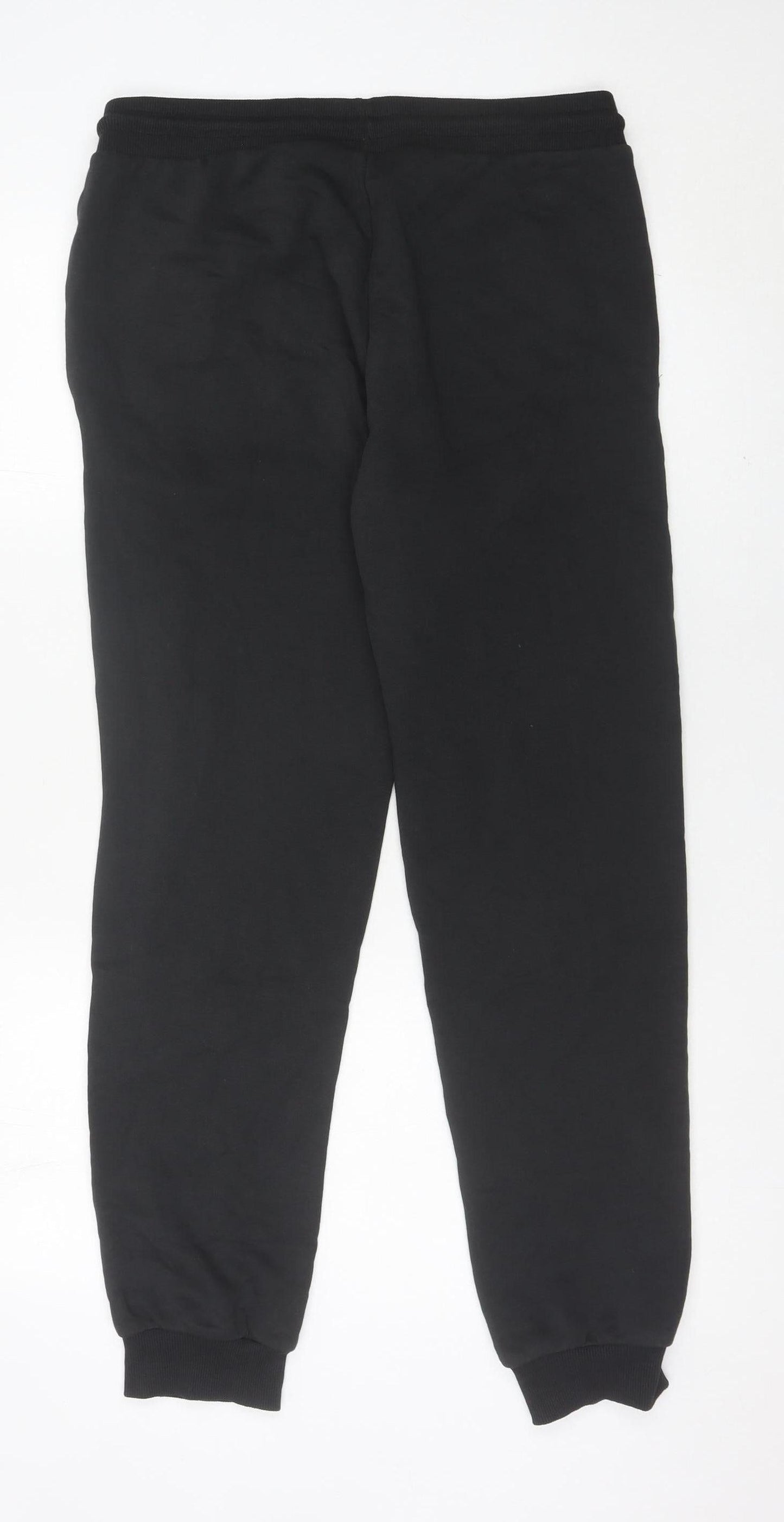Jack & Jones Mens Black M Sweatpants Tapered Joggers Casual