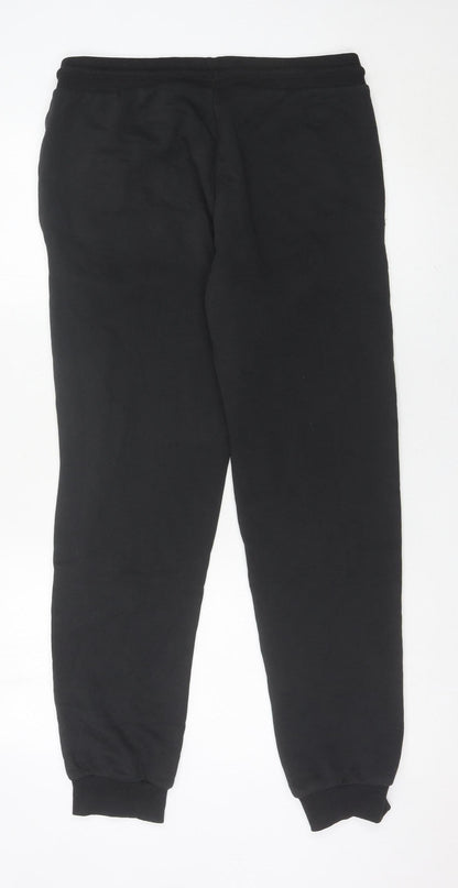 Jack & Jones Mens Black M Sweatpants Tapered Joggers Casual