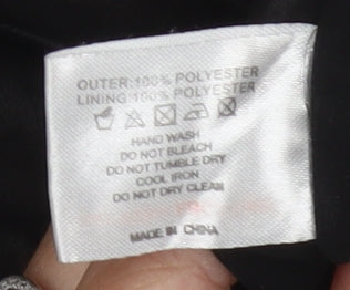 PrettyLittleThing Womens Multicoloured Halter Jumpsuit Size 6 Wide-Leg