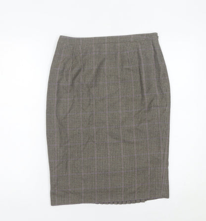 Womens UK Size 12 Jigsaw Straight & Pencil Tweed Skirt