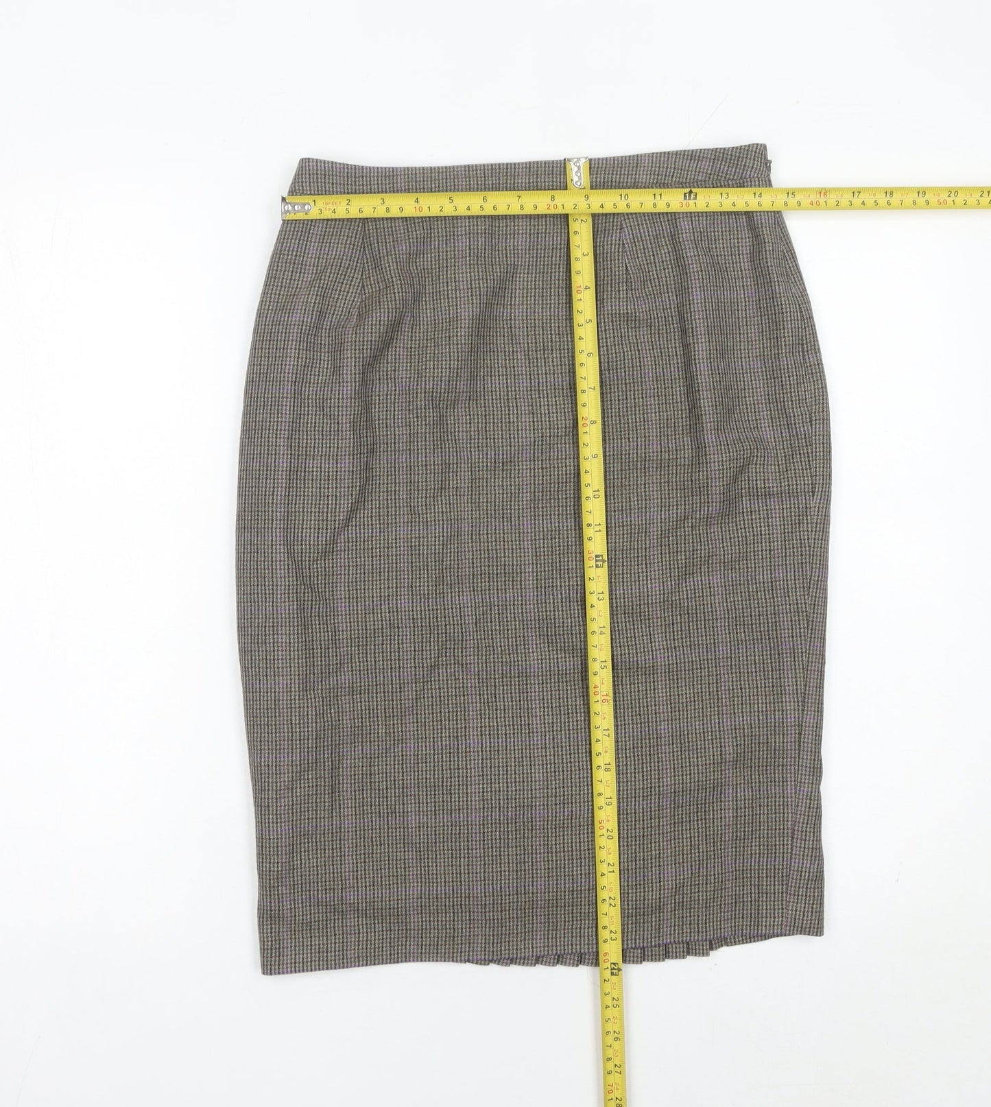 Womens UK Size 12 Jigsaw Straight & Pencil Tweed Skirt