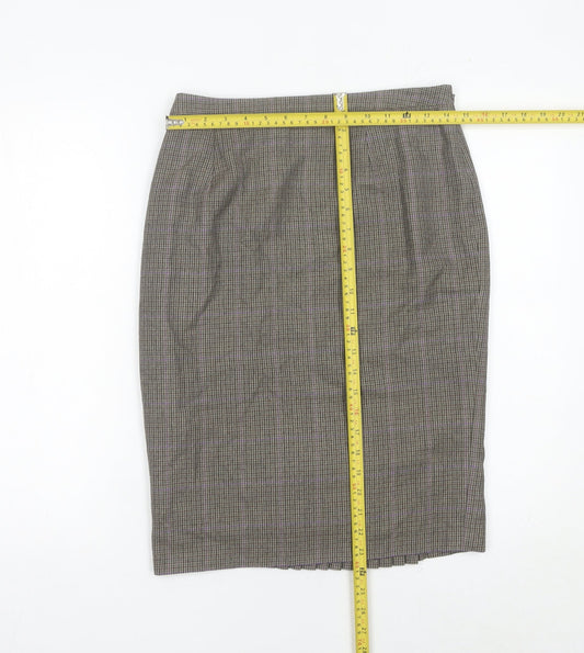 Womens UK Size 12 Jigsaw Straight & Pencil Tweed Skirt