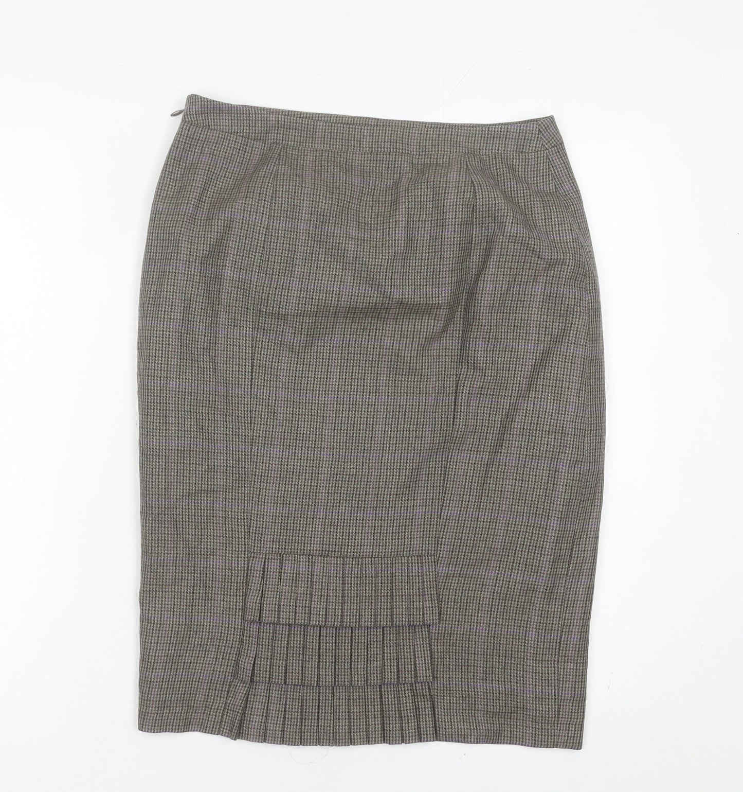 Womens UK Size 12 Jigsaw Straight & Pencil Tweed Skirt