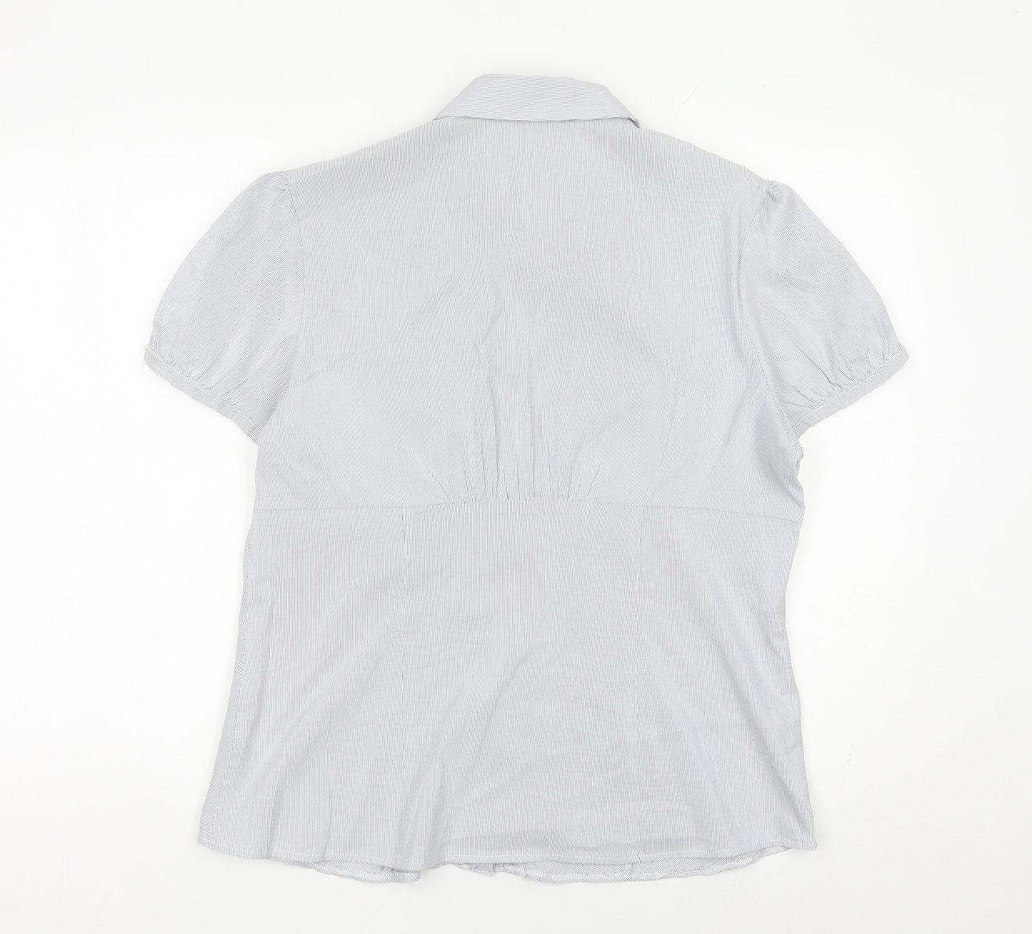 Womens UK Size 18 Debenhams Grey Basic Blouse