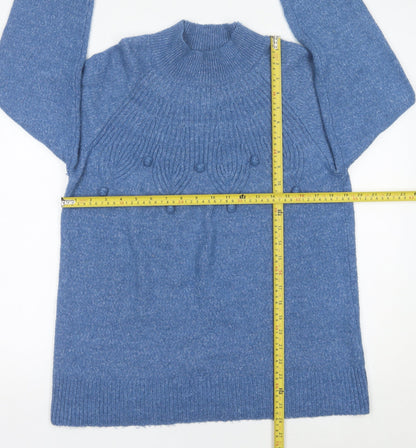 Womens UK Size 16 Bonmarché Blue Pullover Jumper