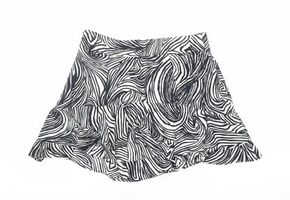 Womens UK Size 12 Topshop Flare Chiffon Skirt