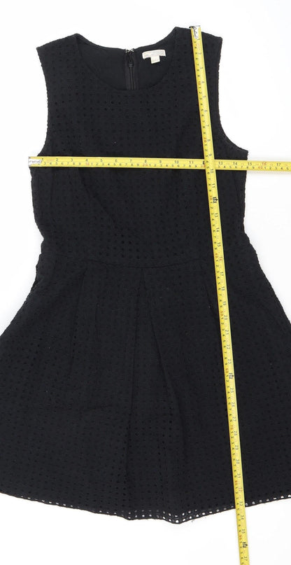 Gap Women’s Black Knee Length Fit & Flare Dress Size 8 Sleeveless