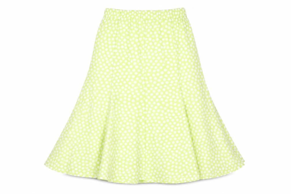 Womens UK Size 12 Jacques Vert Flare Chiffon Skirt