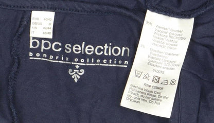Womens UK Size 12 bpc selection Blue Tunic Blouse