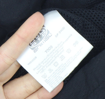 Animal Boys Black XS Waterproof Hooded Rain Jacket Coat