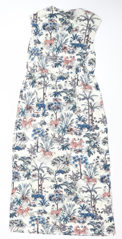 Tu Women’s Multicoloured Animal Print Bodycon Dress Size 16