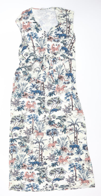 Tu Women’s Multicoloured Animal Print Bodycon Dress Size 16