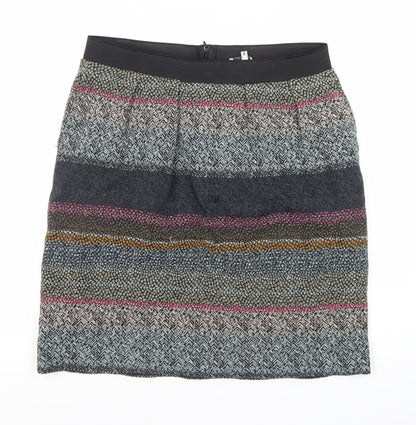 Noa Noa Women’s Multicoloured Tweed Knee Length Skirt UK 10