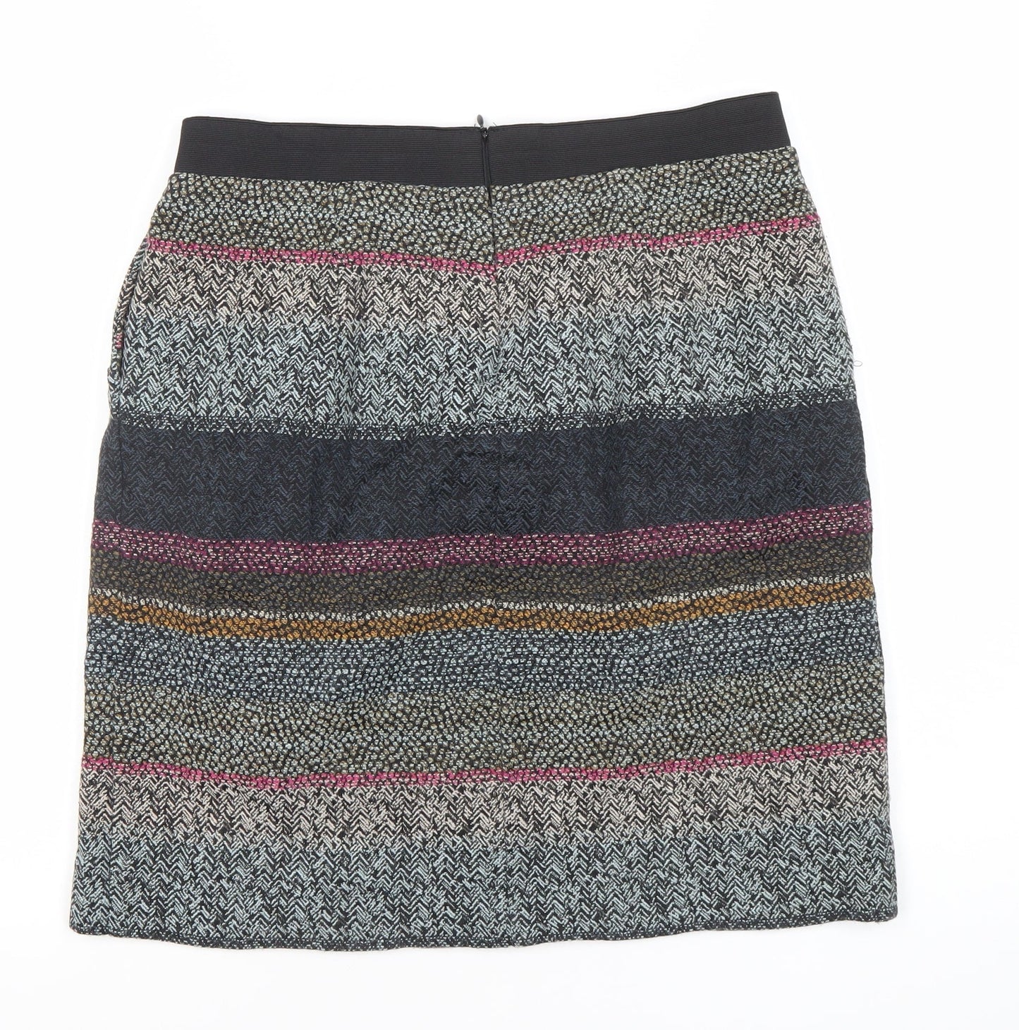 Noa Noa Women’s Multicoloured Tweed Knee Length Skirt UK 10