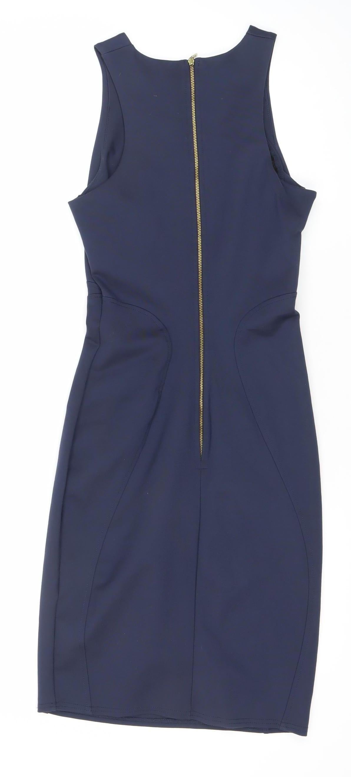 Almari Women’s Blue Bodycon Knee Length Dress Size 10