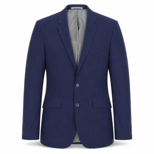 Taylor & Wright Men’s Blue 40L Wool Blend Suit Jacket Classic