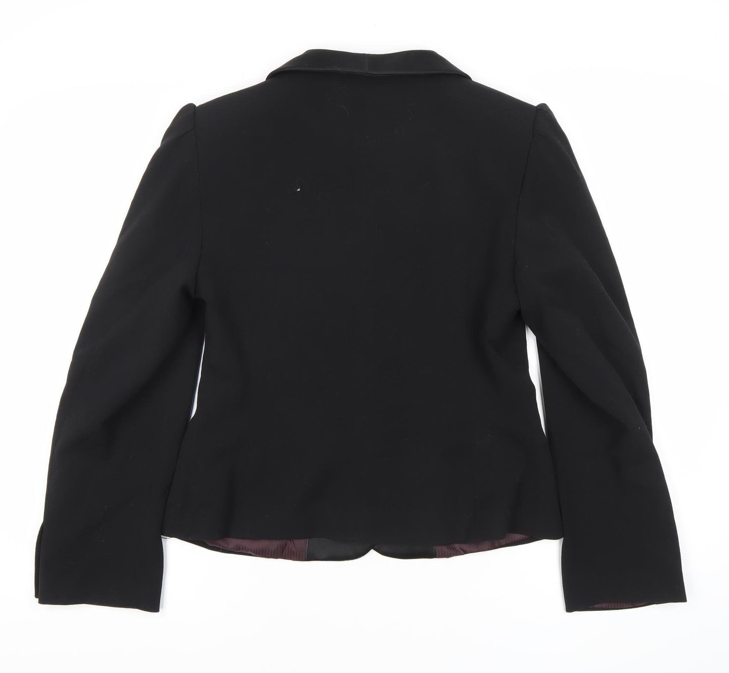 George Women’s Black Shawl Lapel Tuxedo Blazer UK 12 Regular