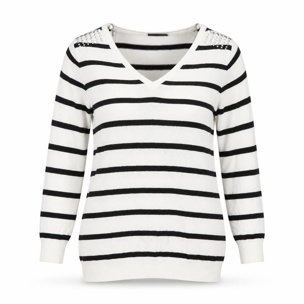 Womens UK Size S Wallis White Pullover Jumper