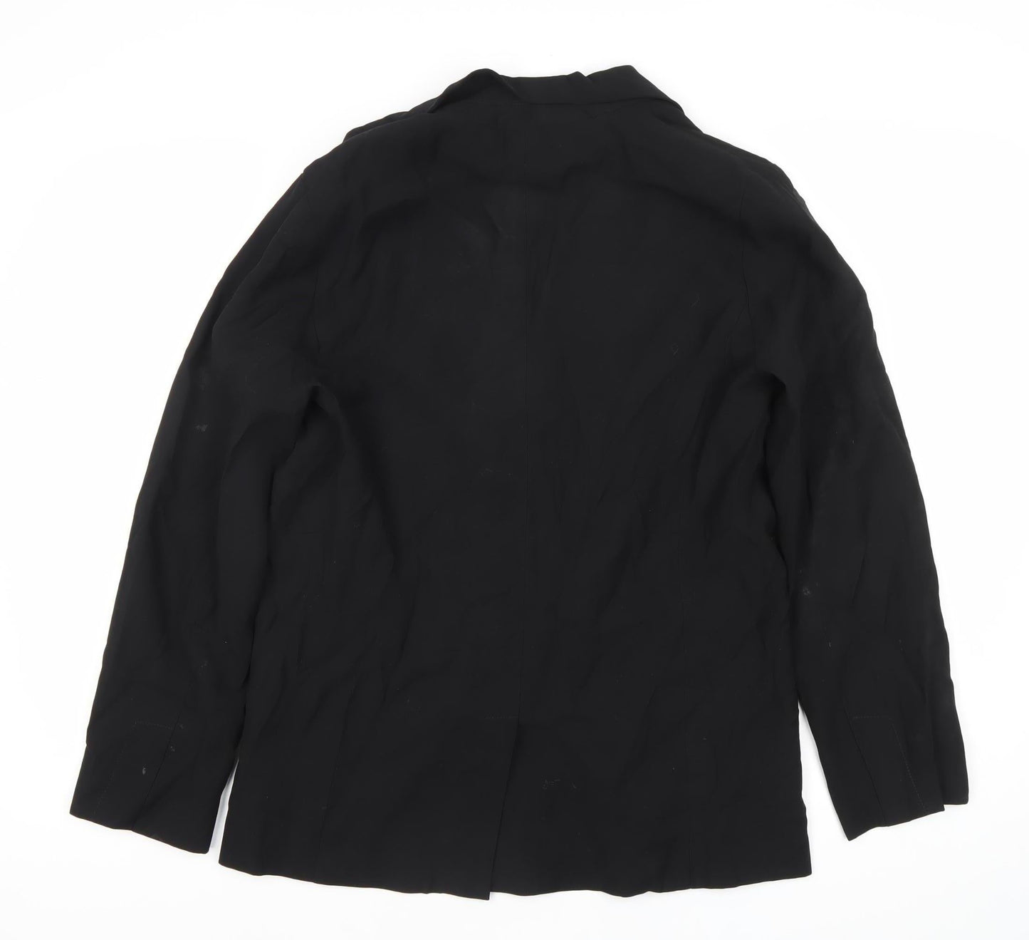 Cotton On Womens Black Blazer Jacket Size 8 Single Breasted Workwear